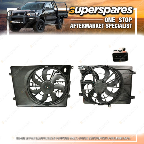 1 Piece of Superspares Radiator Fan for Kia Sportage NQ5 09/2021-On