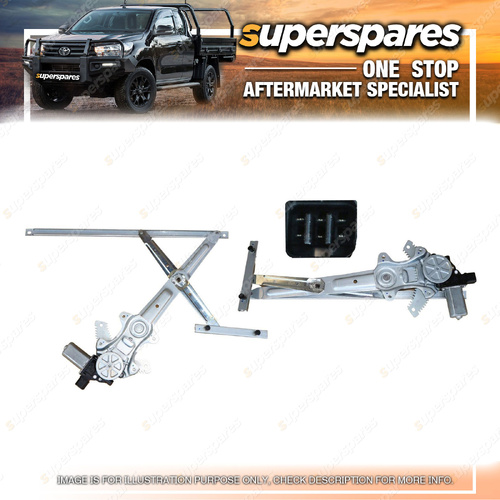 Superspares Front RH Window Regulator for Mitsubishi Asx XA XB XC XD 08/2010-On