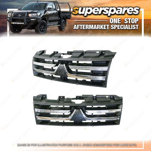 1 Piece of Superspares Grille for Mitsubishi Pajero NT 12/2008-09/2011
