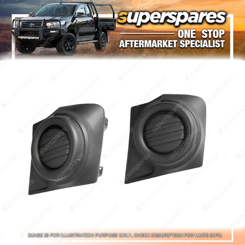 Superspares RH Fog Light Cover for Mitsubishi Triton MQ 01/2015-10/2018