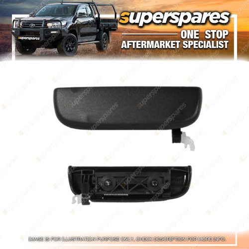 Superspares Front RH Door Handle Outer for Suzuki Jimny SN413 98-18 Texture Type