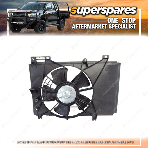 1 Piece of Superspares Radiator Fan for Mazda 2 DE 06/2007-08/2014
