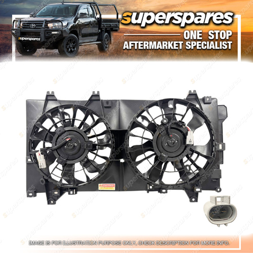 1 Piece of Superspares Radiator Fan for Mazda 3 BM BN 11/2013-01/2019