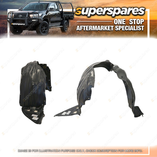 Superspares Right Hand Side Guard Liner for Mazda 3 BM 11/2013-01/2019
