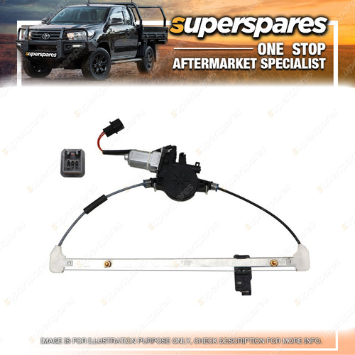 Superspares Rear Left Hand Side Window Regulator for Mazda 6 GH 12/2007-11/2012