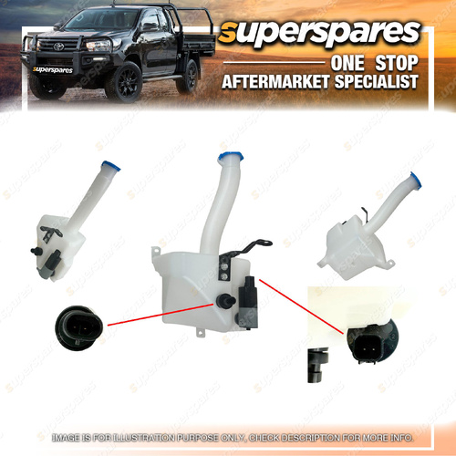 1 Piece of Superspares Washer Bottle for Mazda BT-50 UP UR 10/2011-05/2020