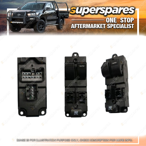 Superspares Front RH Window Switch for Mazda BT-50 UN 11/2006-09/2011