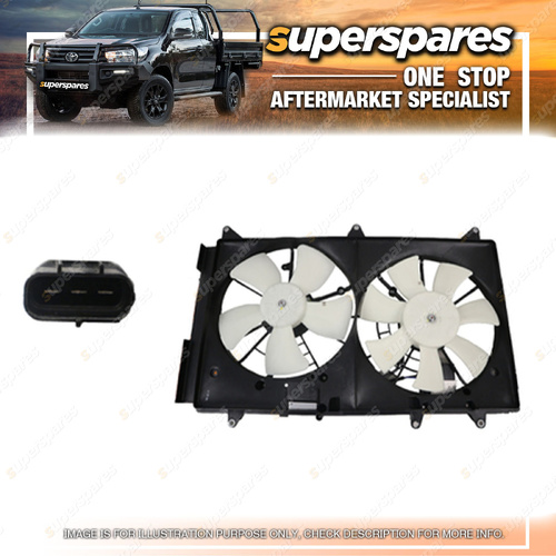 1 Piece of Superspares Radiator Fan for Mazda CX-7 ER 11/2006-01/2012