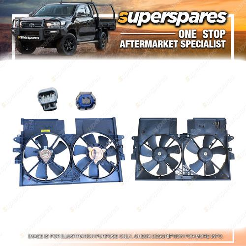 1 Piece of Superspares Cooling Radiator Fan for Mazda Tribute 03/2001-2008