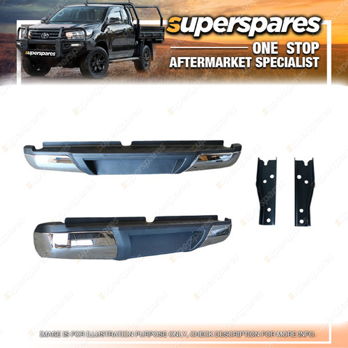 1 Piece of Superspares Rear Bar Cover for Nissan Navara D23 05/2015-11/2020