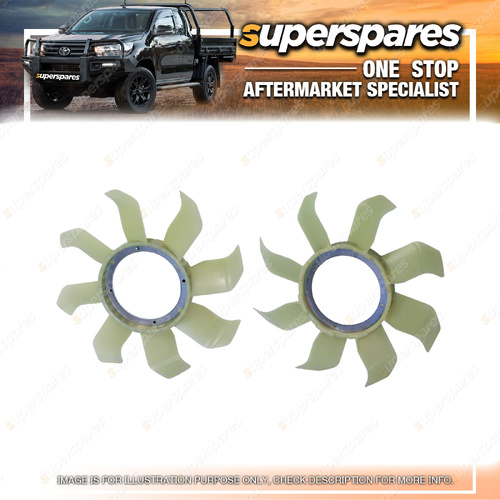 1 Piece of Superspares Fan Blade for Nissan Navara D23 05/2015-On