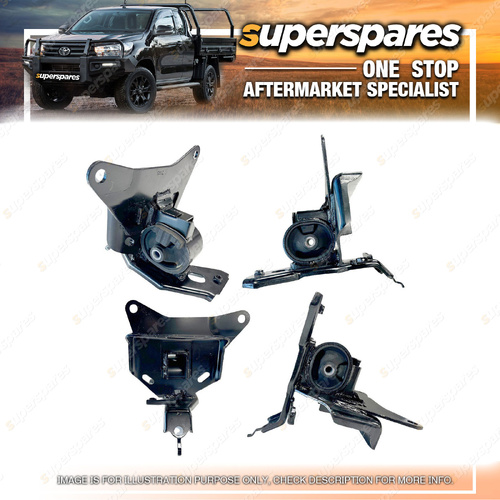 Superspares Left Hand Side Engine Mount for Toyota Yaris NCP13 2011-2020 Auto