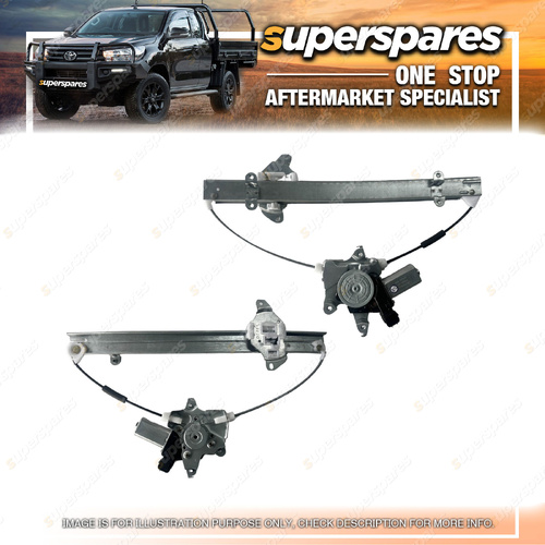 Superspares Front LH Window Regulator for Nissan Navara D23 05/2015-On