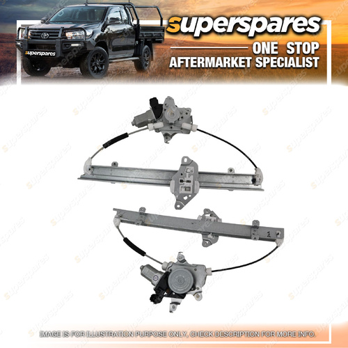 Superspares Front RH Window Regulator for Nissan Navara D23 05/2015-On