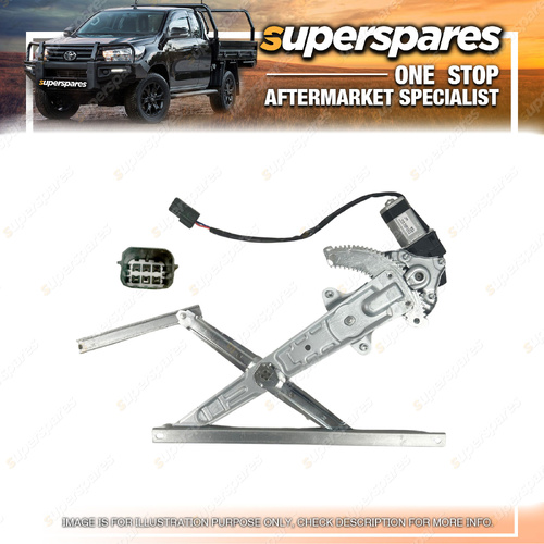 Superspares Rear RH Window Regulator for Nissan Pulsar C12 03/2013-04/2016