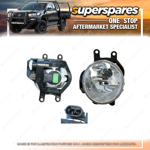 Superspares Left Hand Side Fog Light for Toyota Yaris GXPA16 20-On Non Led Type