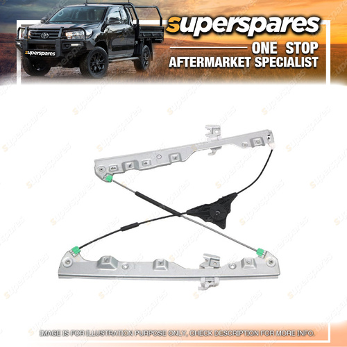 Superspares Front LH Window Regulator for Renault Koleos H45 08/2008-04/2016