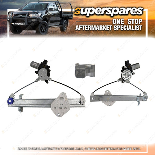 Superspares Rear RH Window Regulator for Subaru Impreza GE GH GR 09/2007-11/2011
