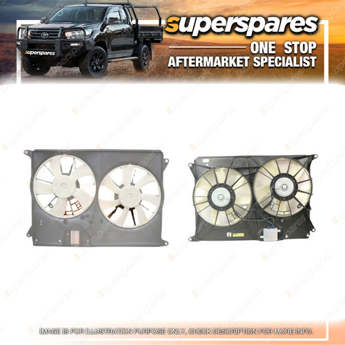1 Piece of Superspares Radiator Fan for Subaru Tribeca B9 10/2006-01/2014