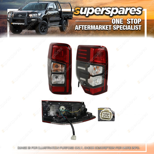 Superspares Left Hand Side Tail Light for Mitsubishi Triton MR 11/2018-11/2023