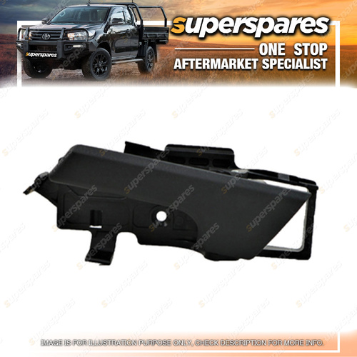 Superspares LH Door Handle Inner for Holden Barina TK 2005-2011 Black Lever