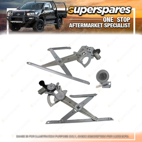 Superspares Front LH Window Regulator for Toyota Aurion GSV50 04/2012-2017