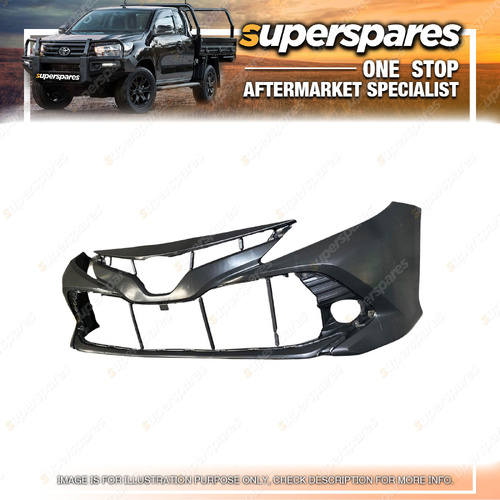 Superspares Front Bar Cover for Toyota Camry ASV70 GSV70 AXVH71 09/2017-01/2021