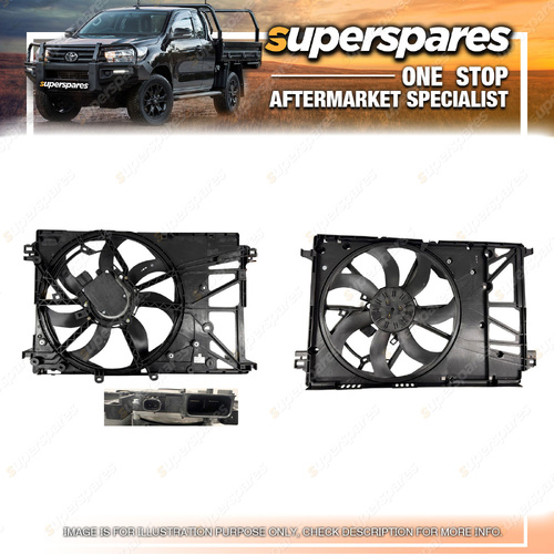 Superspares Radiator Fan for Toyota Camry GSV70 AXVH70 AXVH71 09/2017-05/2024