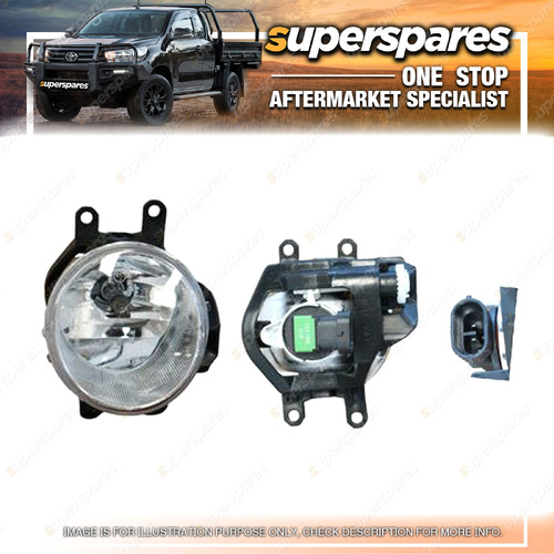 Superspares LH Fog Light for Toyota Hiace GDH 300 303 GRH300 19-On Non Led Type