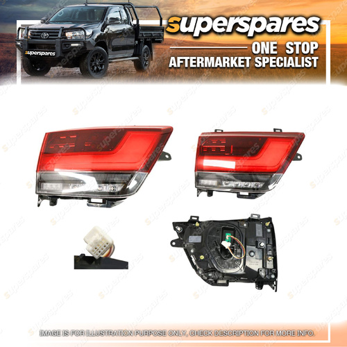 Superspares LH Inner Tail Light for Toyota Landcruiser FJA300 GX GXL VX 2021-On