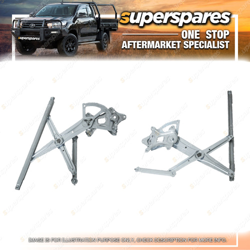 Superspares Front LH Window Regulator for Toyota Corolla ZRE152 ZRE153 2007-2013