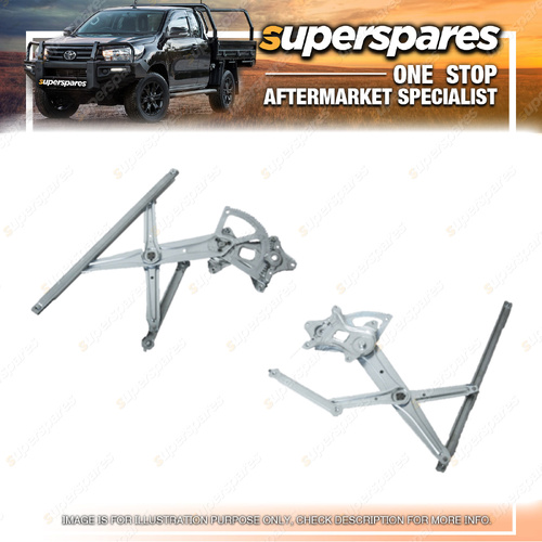 Superspares Front RH Window Regulator for Toyota Corolla ZRE152 ZRE153 2007-2013