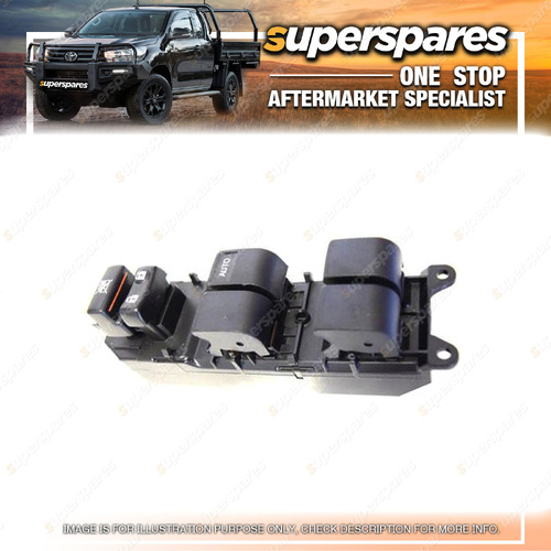 Superspares Window Switch Main for Toyota Corolla ZRE152 ZRE153 05/2007-11/2013