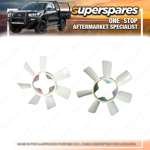 1 Piece of Superspares Fan Blade for Toyota FJ Cruiser GSJ15 03/2011-2016