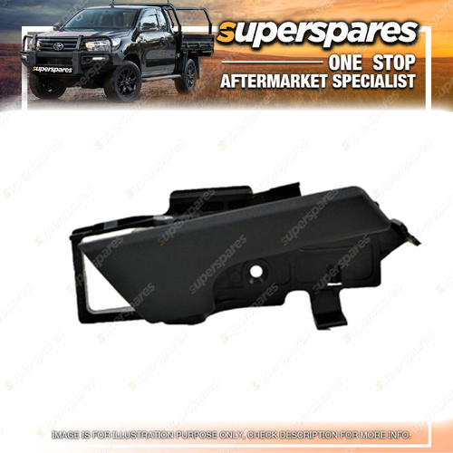 Superspares RH Door Handle Inner for Holden Barina TK 2005-2011 Black Lever