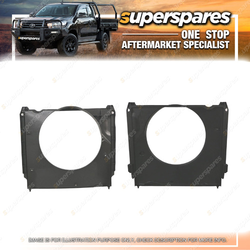 1 Piece of Superspares Fan Shroud for Toyota Hiace GDH300 GDH303 02/2019-On