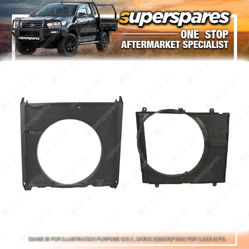1 Piece of Superspares Fan Shroud for Toyota Hiace GRD300 02/2019-On