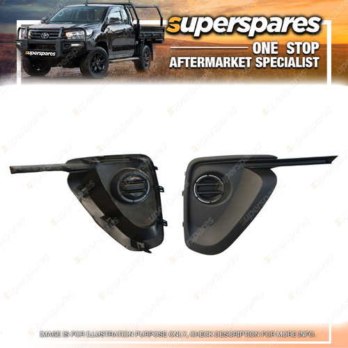 Superspares RH Fog Light Cover for Toyota Fortuner GUN156 15-20 Without Hole