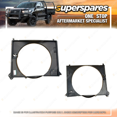 Superspares Radiator Fan Shroud for Toyota Hilux KUN 04/2005-06/2015