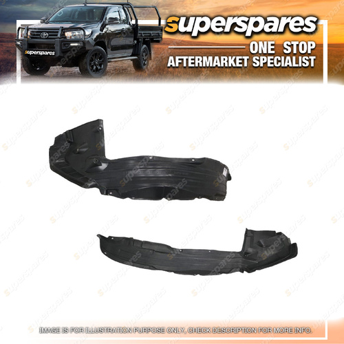 Superspares Left Hand Side Guard Liner for Toyota Hilux GGN GUN 07/2015-On
