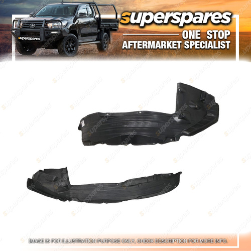 Superspares Right Hand Side Guard Liner for Toyota Hilux GGN GUN 07/2015-On