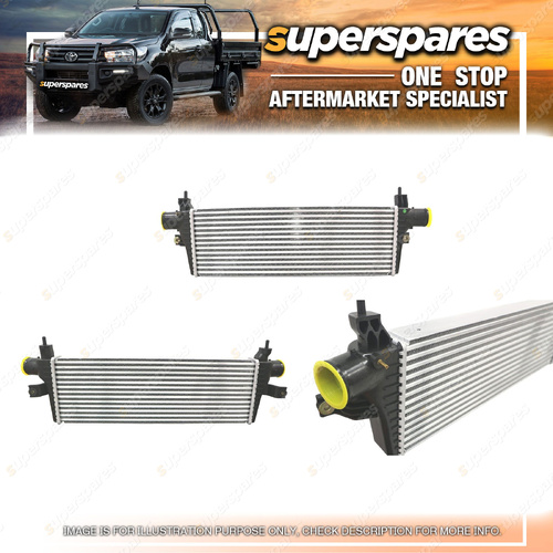 1 Piece of Superspares Intercooler for Toyota Hilux GUN 07/2015-04/2020