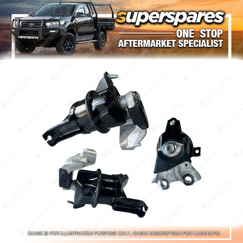 Superspares Right Hand Side Engine Mount for Honda Civic FB 1.8L 02/2012-04/2016