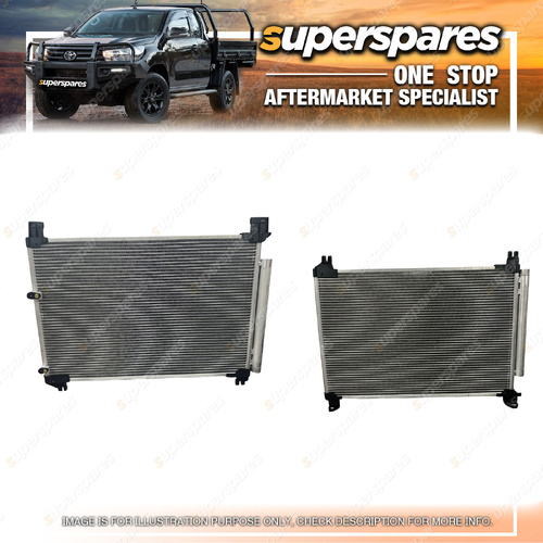 Superspares A/C Condenser for Toyota Kluger GSU50 GSU55 12/2013-12/2019