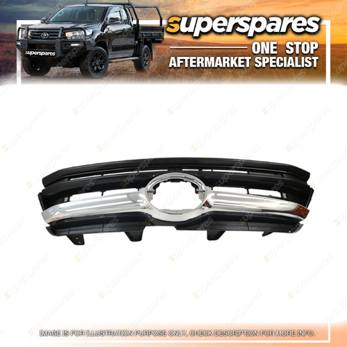Superspares Front Grille for Toyota Kluger GSU50 GSU55 12/2013-10/2016