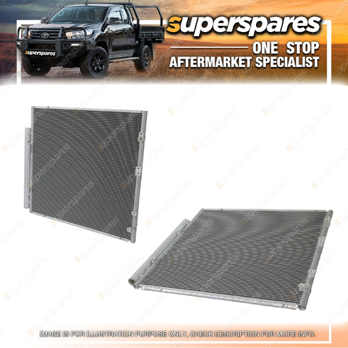 Superspares A/C Condenser for Toyota Landcruiser VDJ76 VDJ78 VDJ79 2007-2023