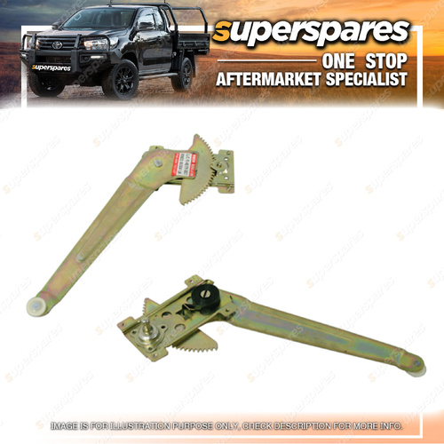 Superspares Front LH Window Regulator for Toyota Landcruiser FJ40 04/1979-1984