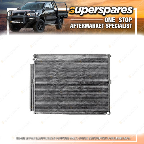 1 Piece of Superspares A/C Condenser for Toyota Prado GRJ120 02/2003-10/2009
