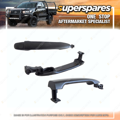 Superspares Front LH Door Handle for Toyota Prado GRJ KDJ RZJ KZJ 120 03-09