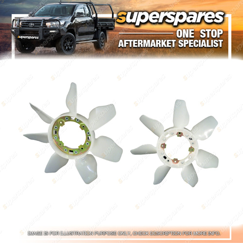 1 Piece of Superspares Fan Blade for Toyota Prado GRJ150 06/2015-2023